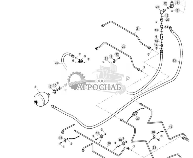 Гидравлические шланги тормоза, ProDrive™ - ST832496 132.jpg